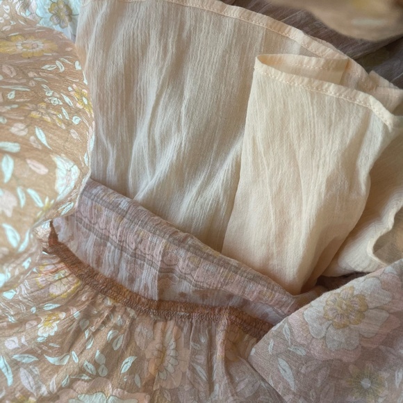 Spell Women's Maxi Skirt in Brown and Cream - Picture 14 of 15